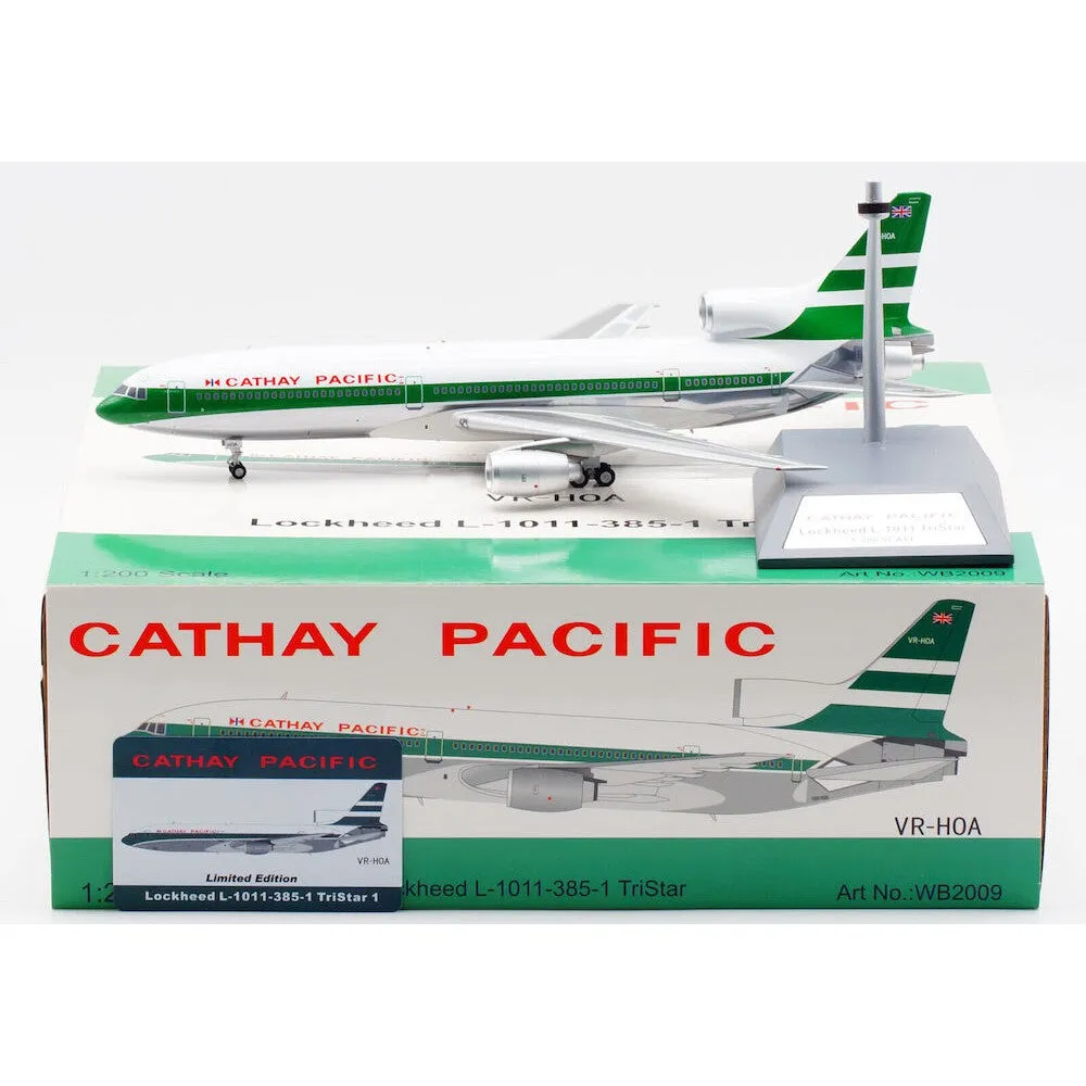 1/200 Cathay Pacific Airways L1011 VRHOA UK Flag