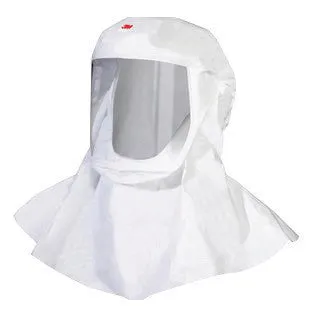 3M Small/Medium Polypropylene S-Series Versaflo White Hood With Integrated Head Suspension