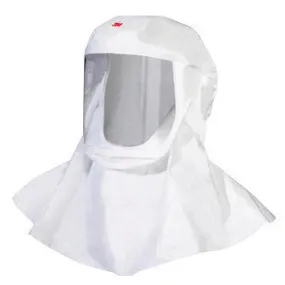 3M Small/Medium Polypropylene S-Series Versaflo White Hood With Integrated Head Suspension