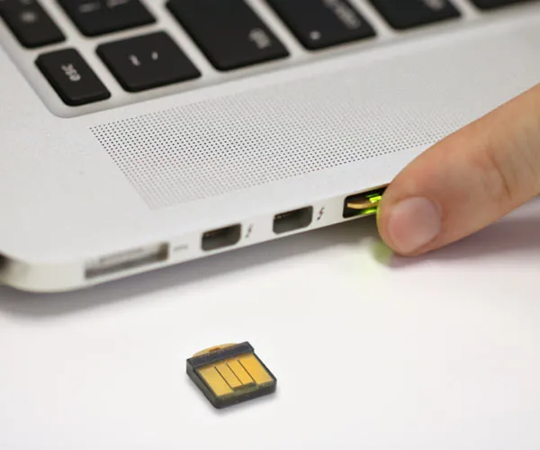 5 Nano Two Factor Auth Sec Key,Blister Pk Usb A Port Small Profile