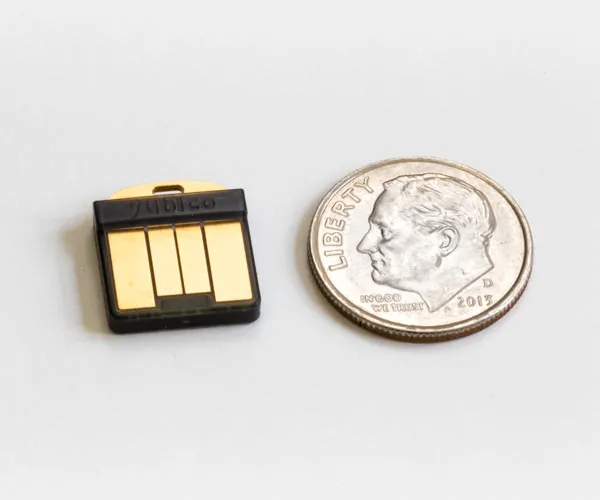 5 Nano Two Factor Auth Sec Key,Blister Pk Usb A Port Small Profile