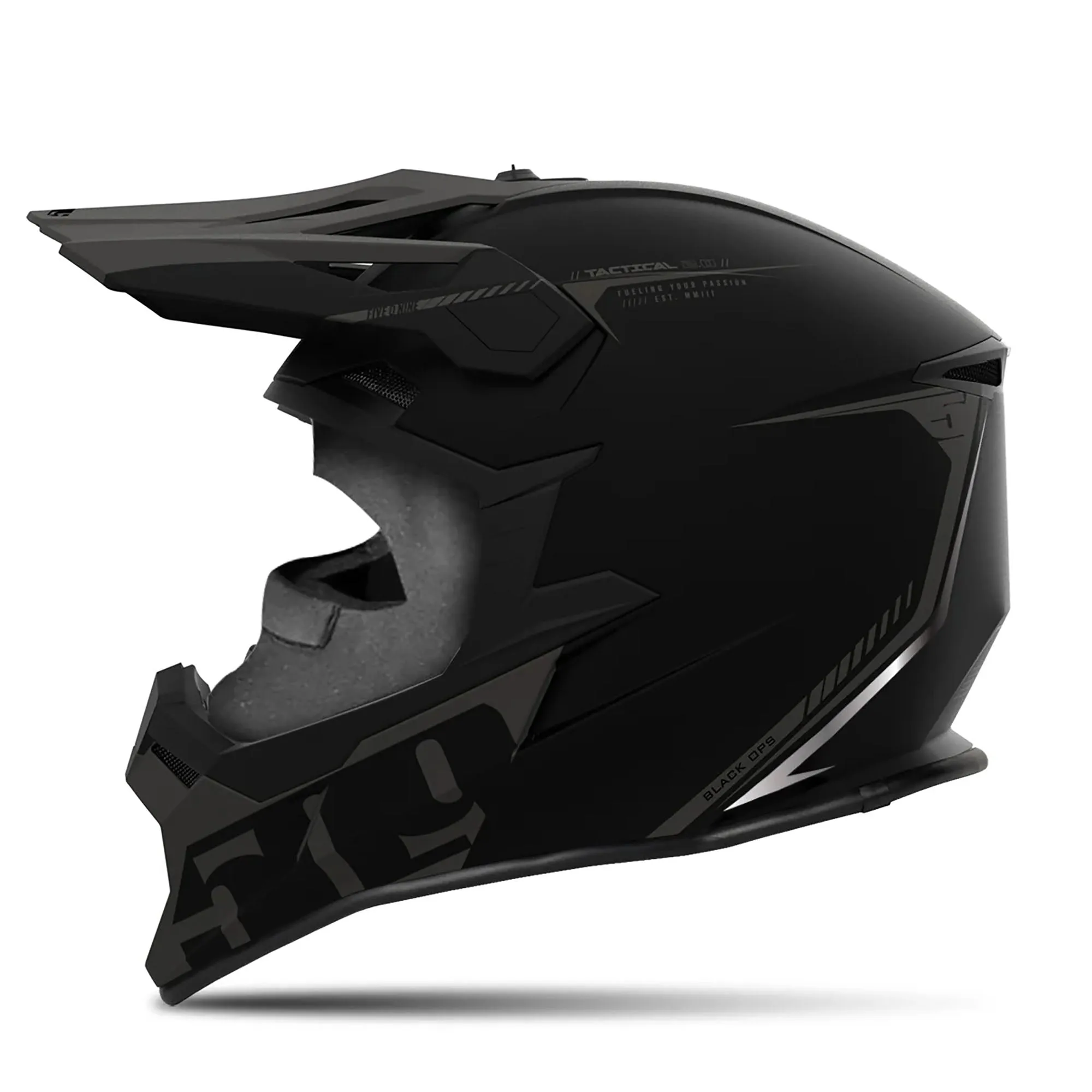 509 Tactical 3.0 TR Open Face Snowmobile Helmet Black Ops