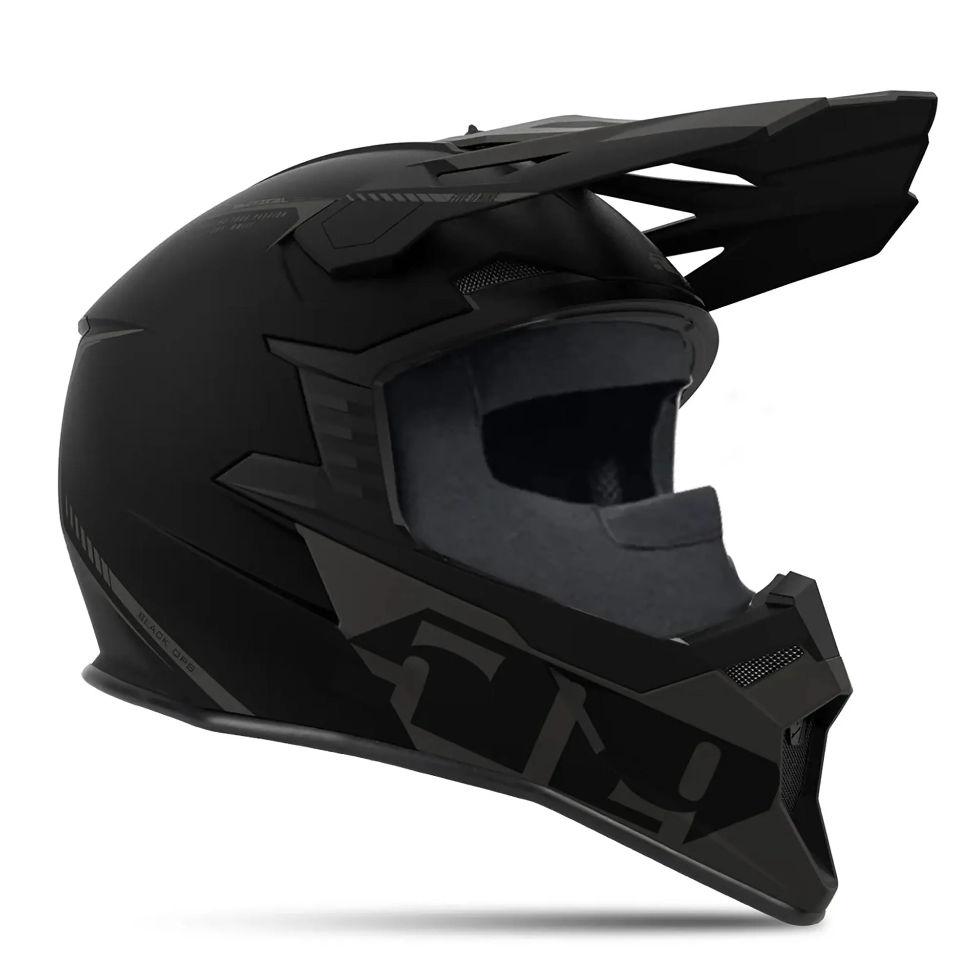 509 Tactical 3.0 TR Open Face Snowmobile Helmet Black Ops