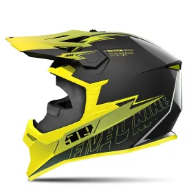 509 Tactical 3.0 TR Open Face Snowmobile Helmet Lemon Pop Yellow
