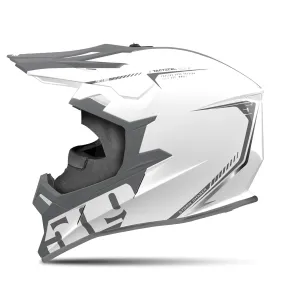 509 Tactical 3.0 TR Open Face Snowmobile Helmet Stormchaser White