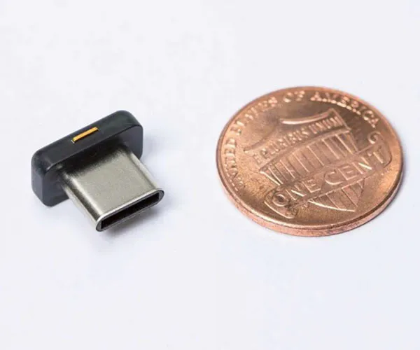 5C Nano Two Factor Auth Sec Key,Blister Pk Usb C Port Small Profile