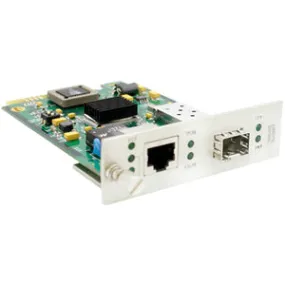 Addon 10Gbase-T Rj-45 & Sfp  Slot Media Converter Card For Our Rack Or Standalone Systems