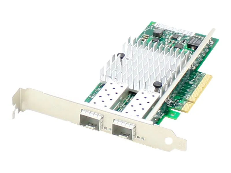AddOn Intel E10G42BTDA Comparable 10Gbs Dual Open SFP  Port Network Interface Card with PXE boot E10G42BTDA-AO