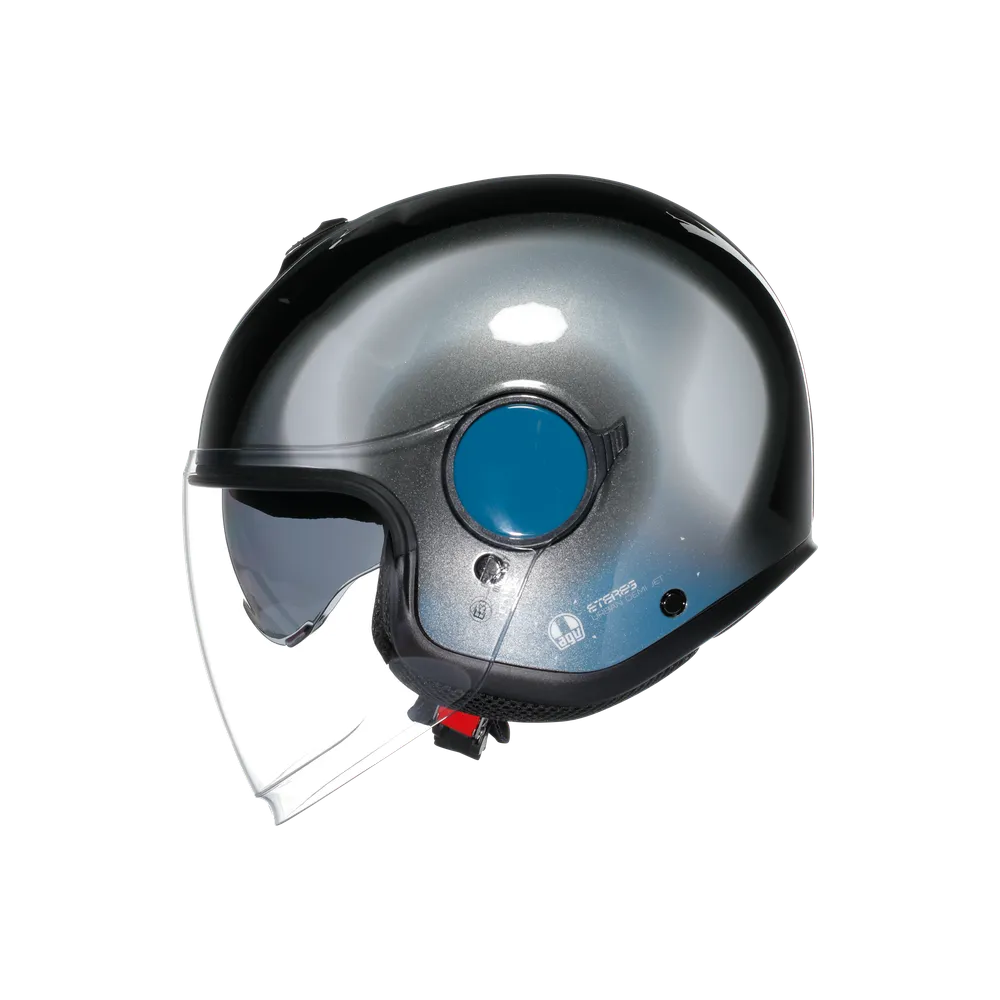 AGV Eteres Levanto Black / Silver / Blue
