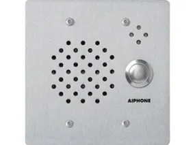 Aiphone IE-SS/A Stainless Steel Vandal and Weather Resistant 2-Gang Door Station, Flush Mount