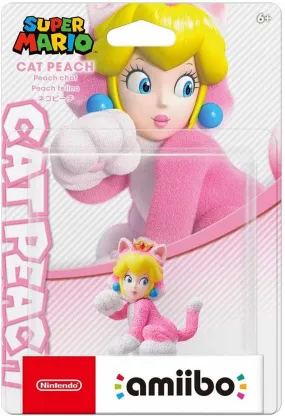 Amiibo Super Mario Series Figure (Cat Peach)
