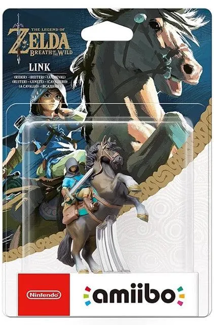 Amiibo The Legend of Zelda: Breath of the Wild Series Figure (Link - Rider)