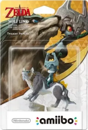 Amiibo The Legend of Zelda Series Figure (Wolf Link)