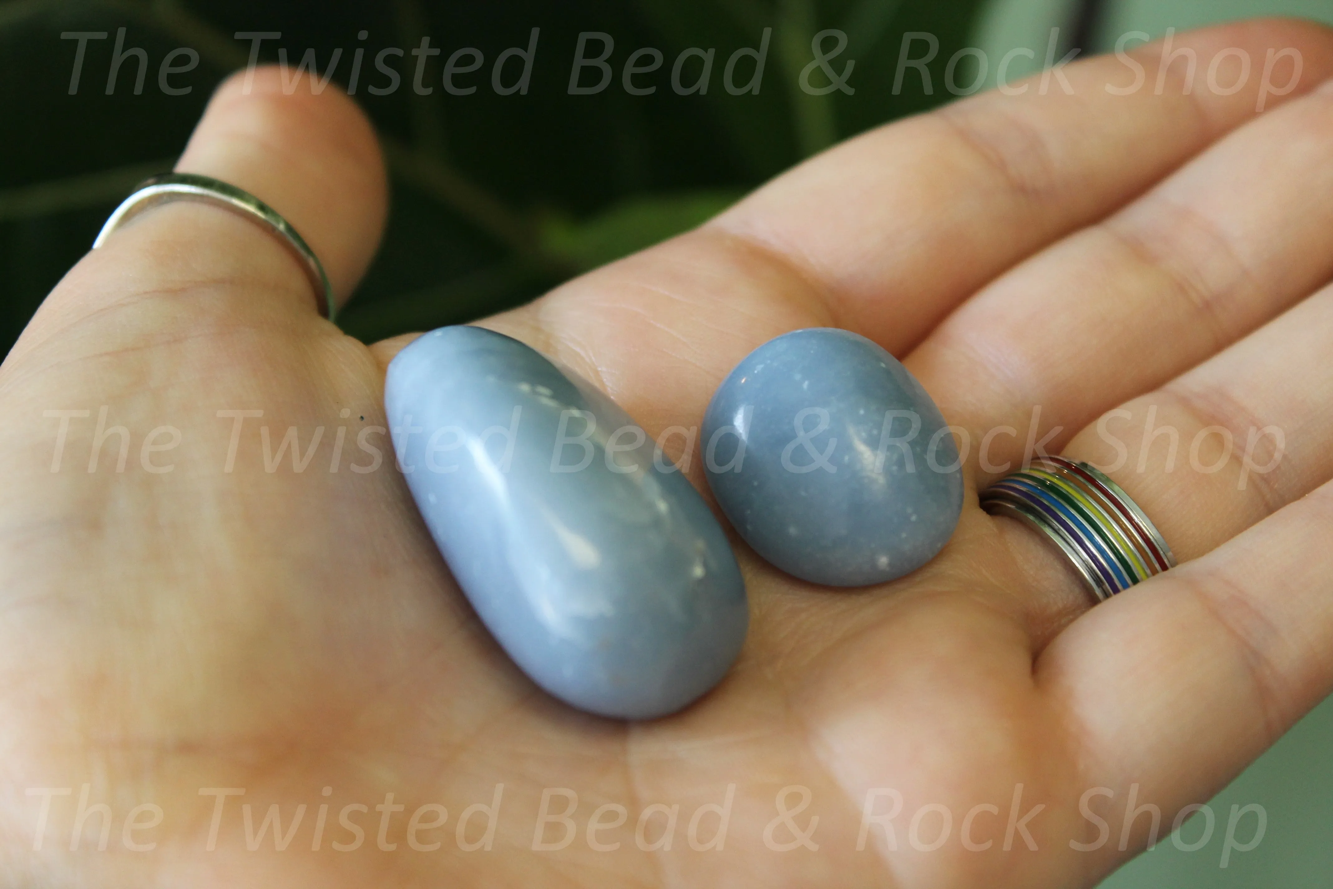 Angelite Tumbled Crystals