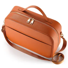 Apple Vision Pro Tan Brown Crossbody Case Bag
