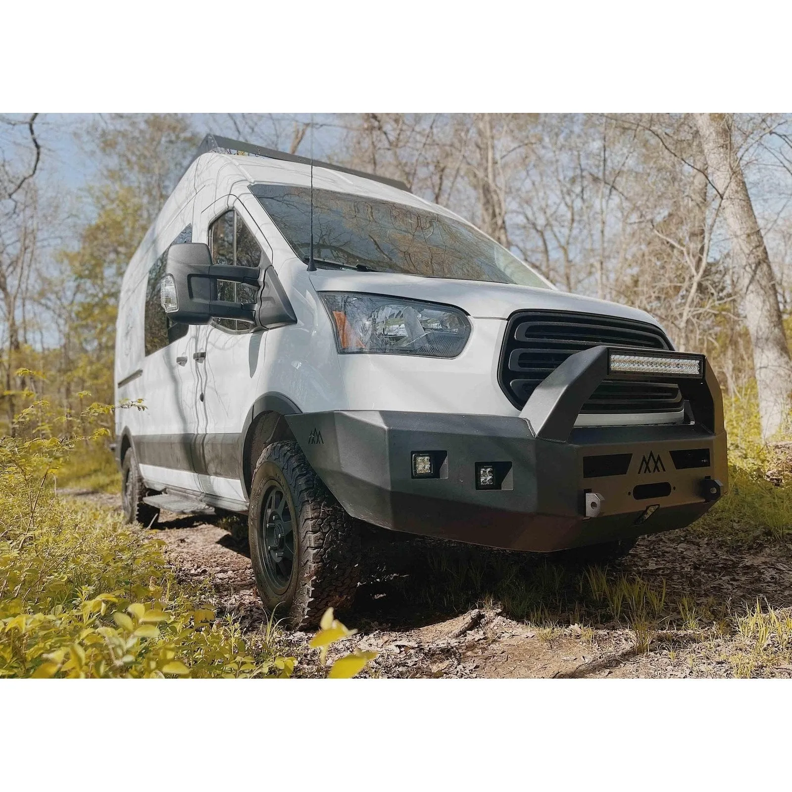 Backwoods Adventure Mods Ford Transit (2015-2019) Front Bumper [Bull Bar]