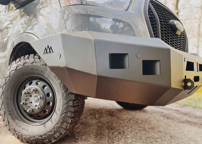 Backwoods Adventure Mods Ford Transit 2020  Front Bumper No Bull Bar