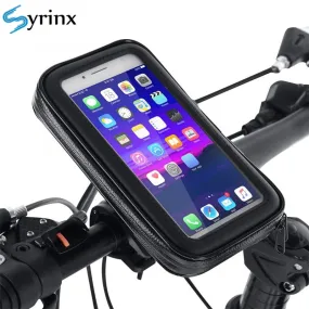 Bike Waterproof Pouch Bag Phone Holder As-50493