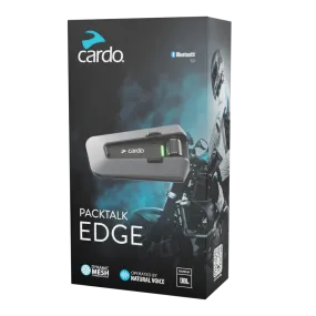 Cardo Packtalk Edge Bluetooth Intercom System Sound By JBL