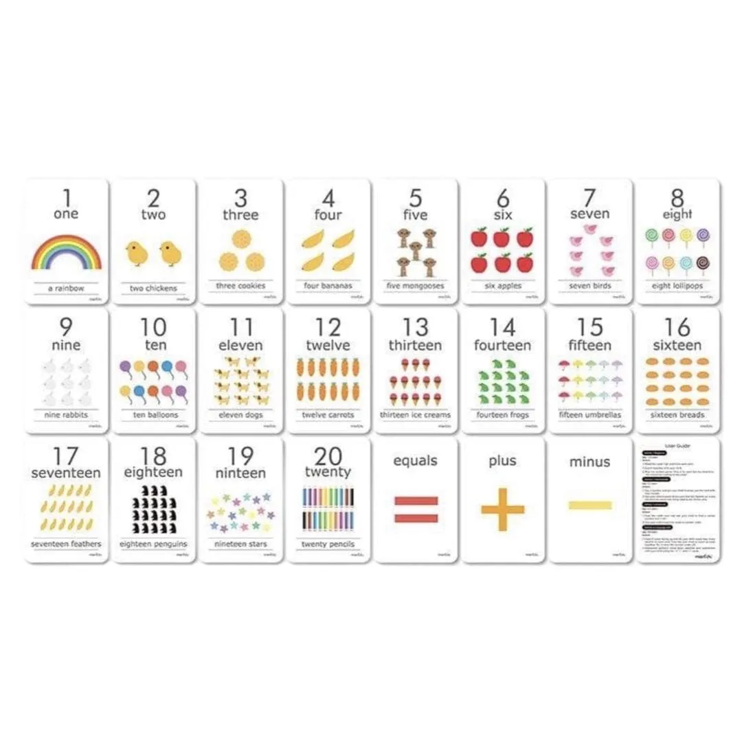 Cognitive Flash Cards - Let's Count