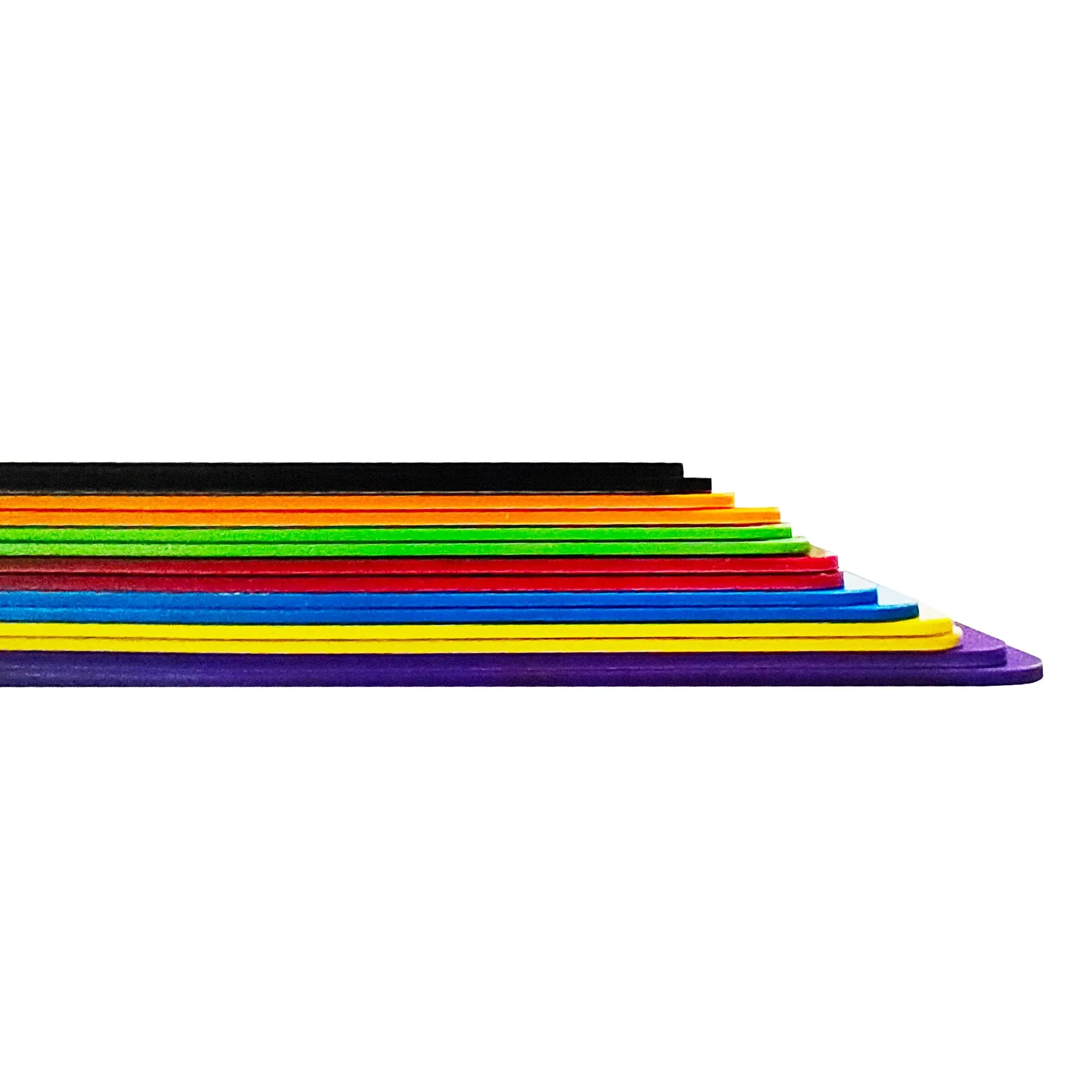 Colored Blank Plastic PVC Card