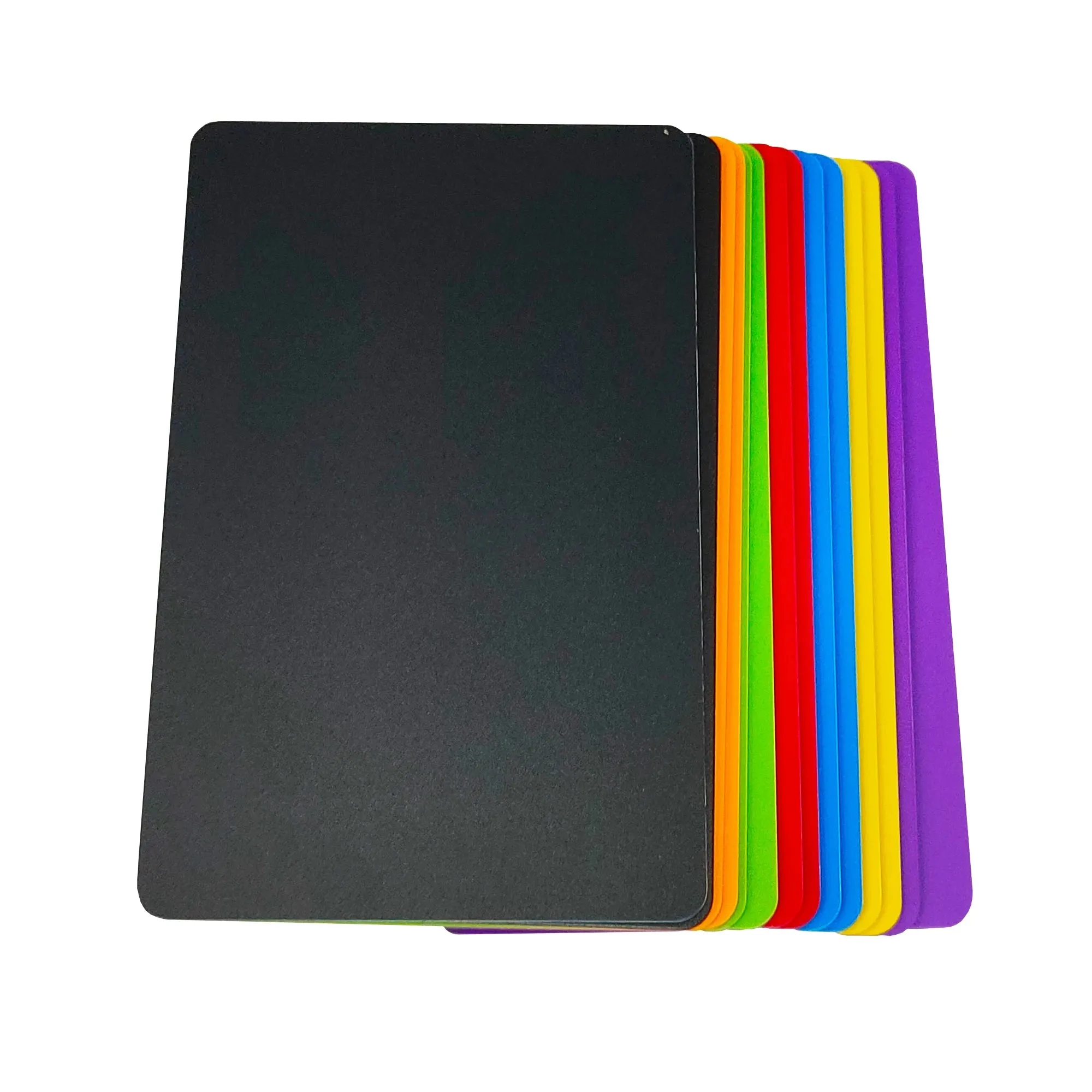 Colored Blank Plastic PVC Card