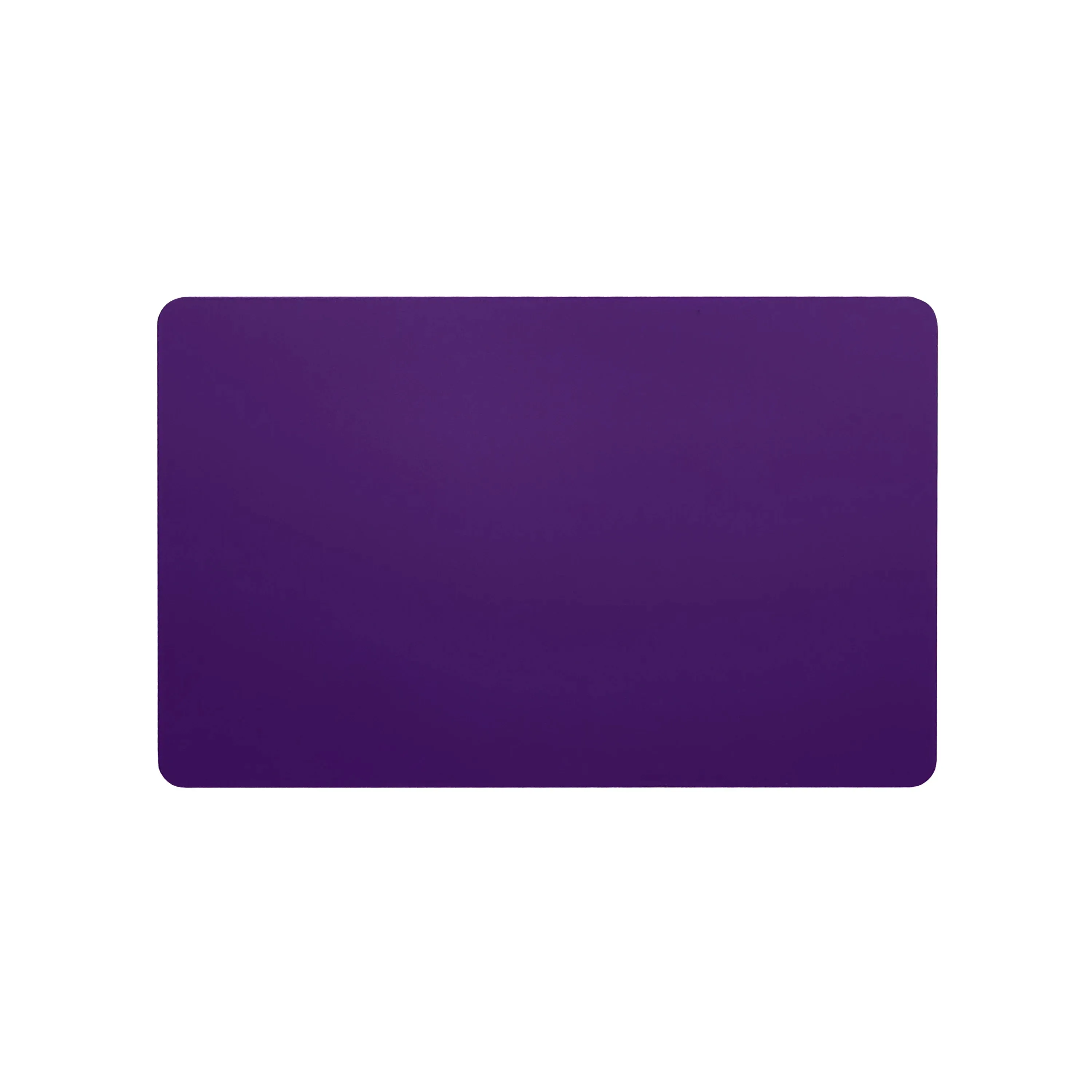 Colored Blank Plastic PVC Card