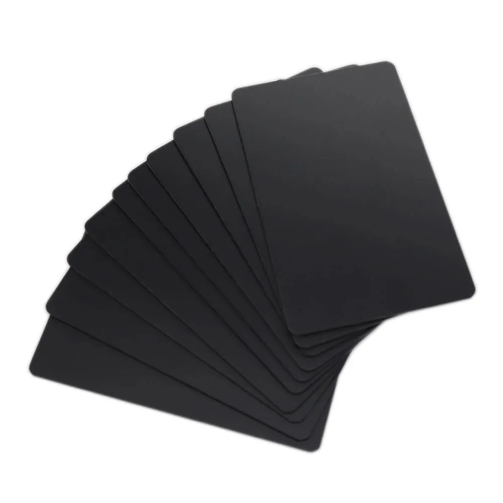 Colored Blank Plastic PVC Card