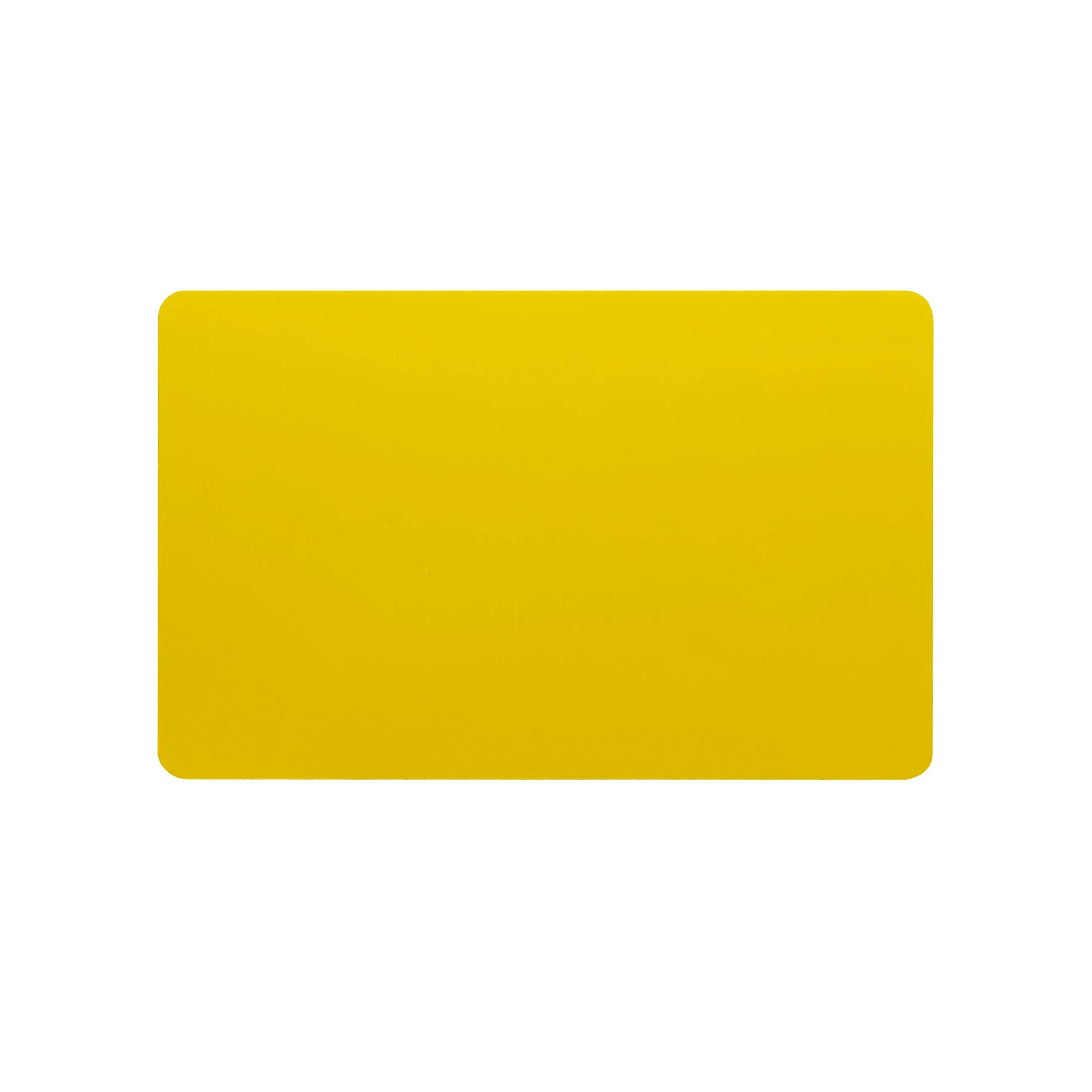 Colored Blank Plastic PVC Card