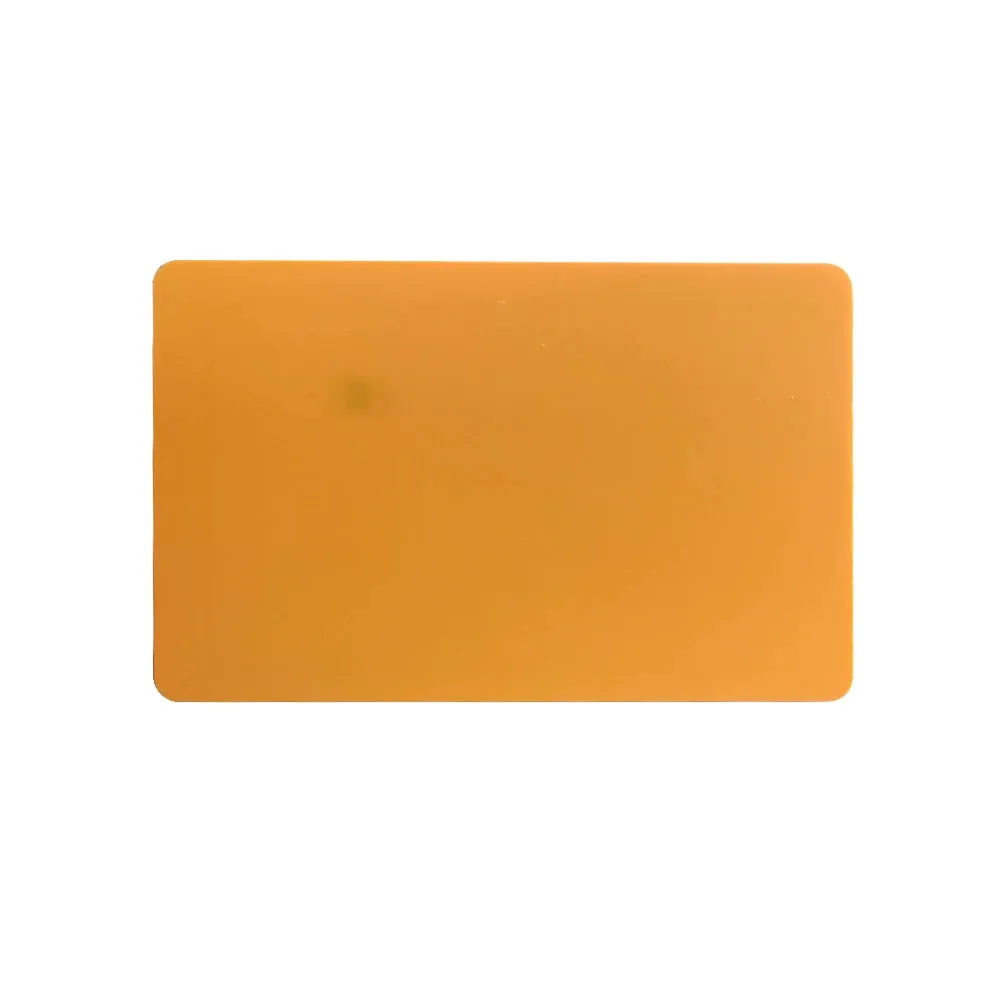 Colored Blank Plastic PVC Card