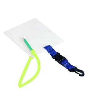 Communicate Under Water - Writing Slate / Table with Quick Release