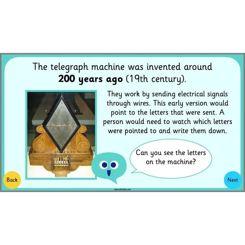 Communication Then and Now