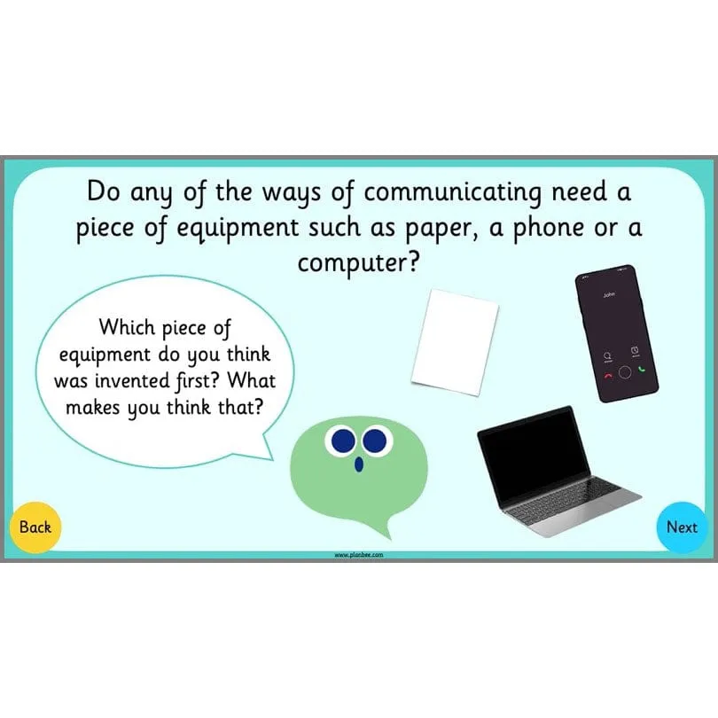 Communication Then and Now