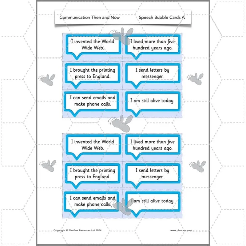 Communication Then and Now