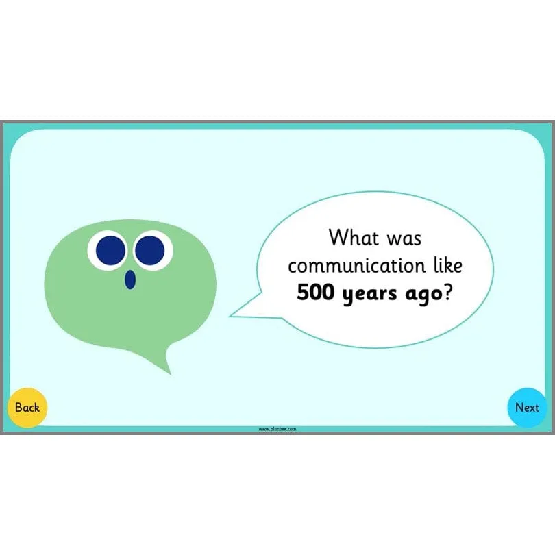 Communication Then and Now