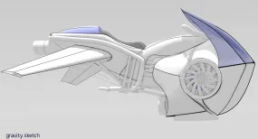 CONCEPT HOVER BIKE