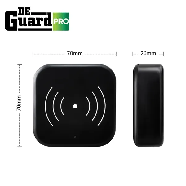 DeGuard Pro - Premium RFID Card Reader and Encoder for TTHotel System - 13.56 MHz - Black
