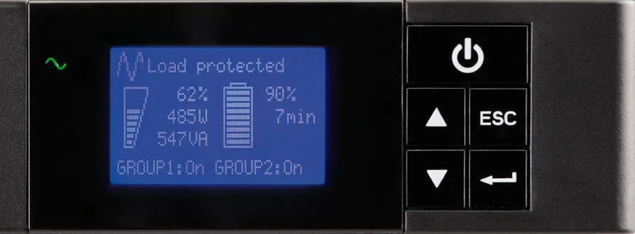 Eaton 5P 850VA / 600W 1U Rackmount Line Interactive Sinewave UPS 5P850iR