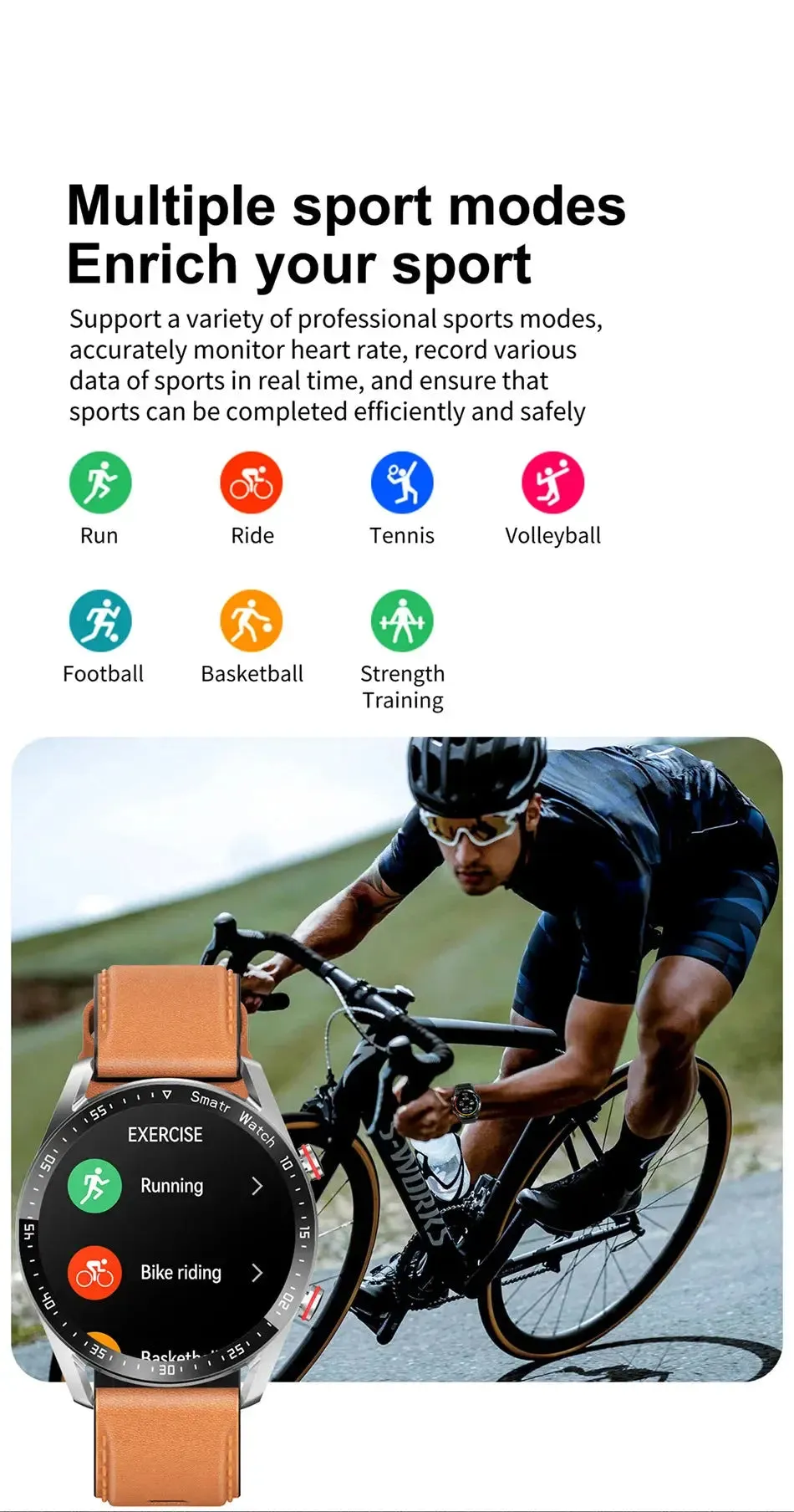 ECG PPG Smart Watch