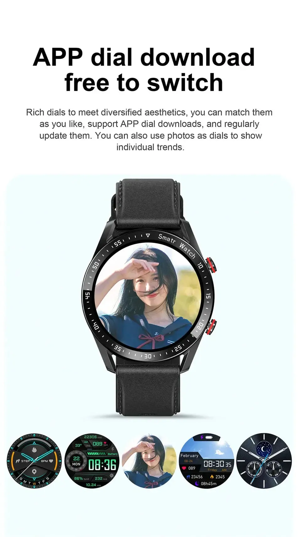 ECG PPG Smart Watch