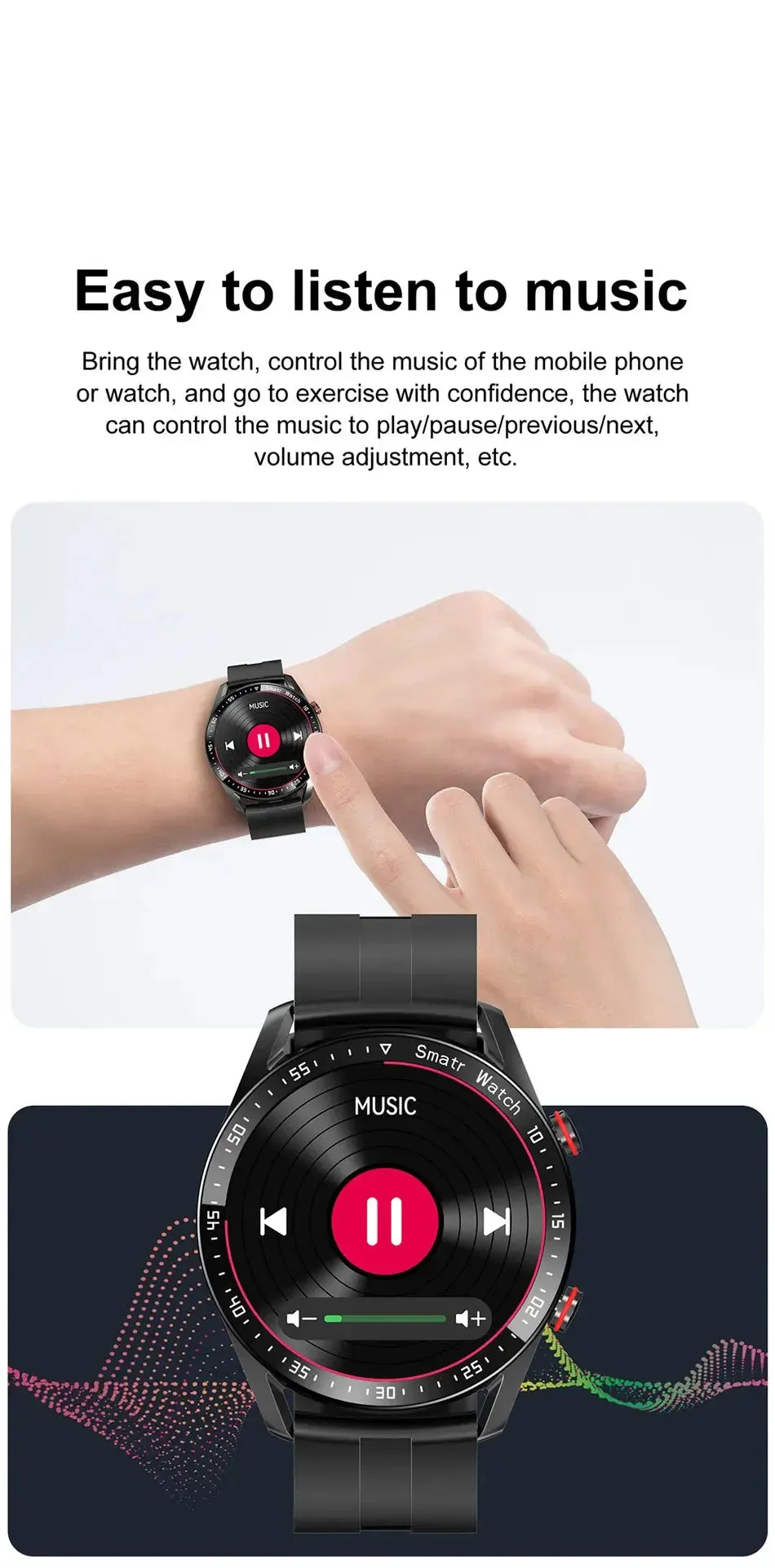 ECG PPG Smart Watch