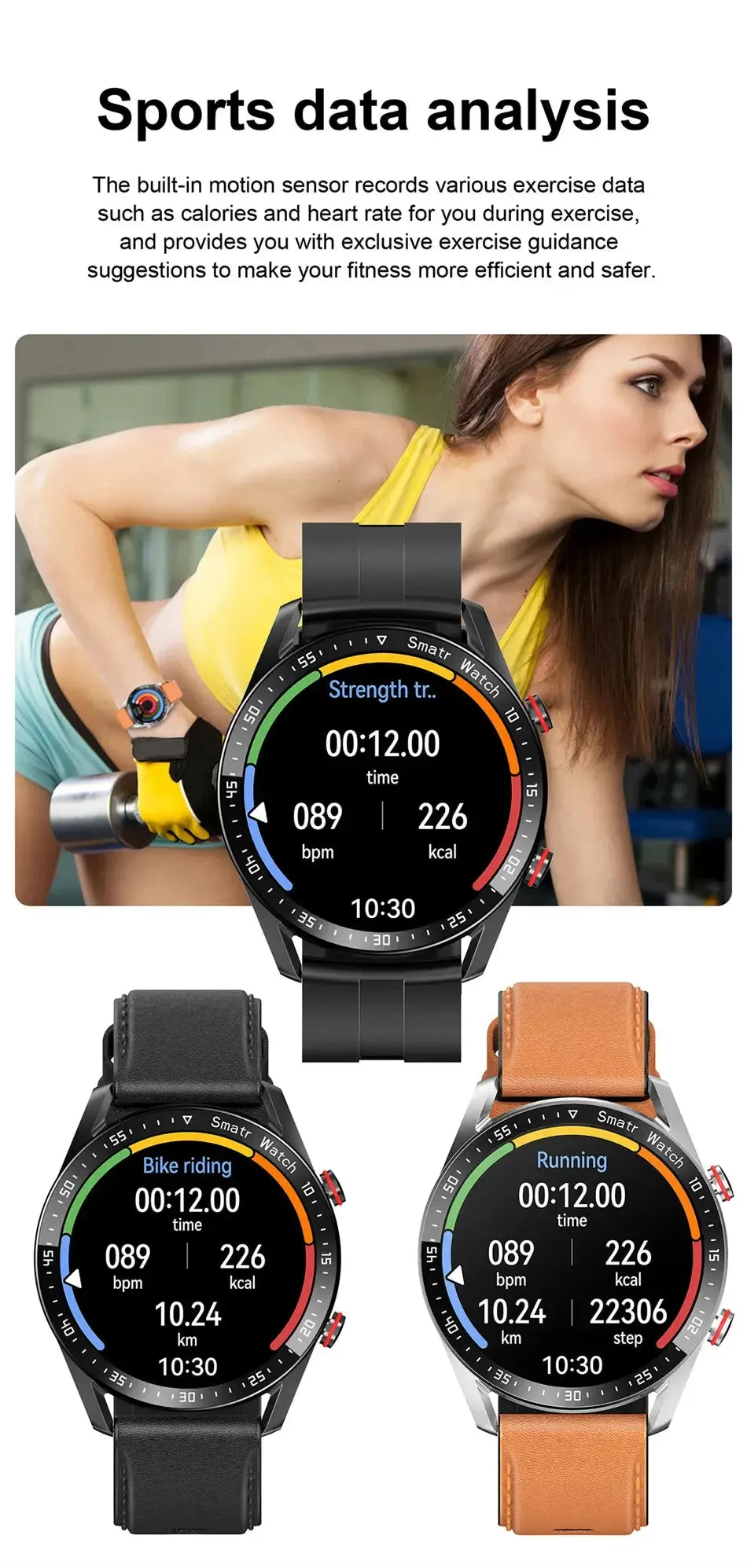ECG PPG Smart Watch