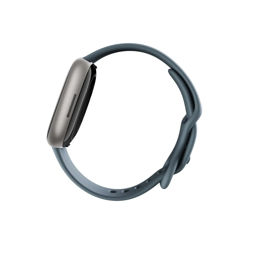 Fitbit Versa 4 Smart Watch - Waterfall Blue/Platinum