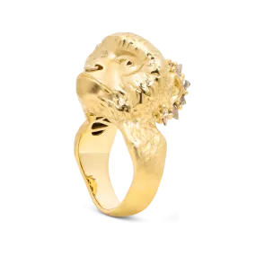 Grey Diamond Zeta Monkey Ring - Size 5 - 11756