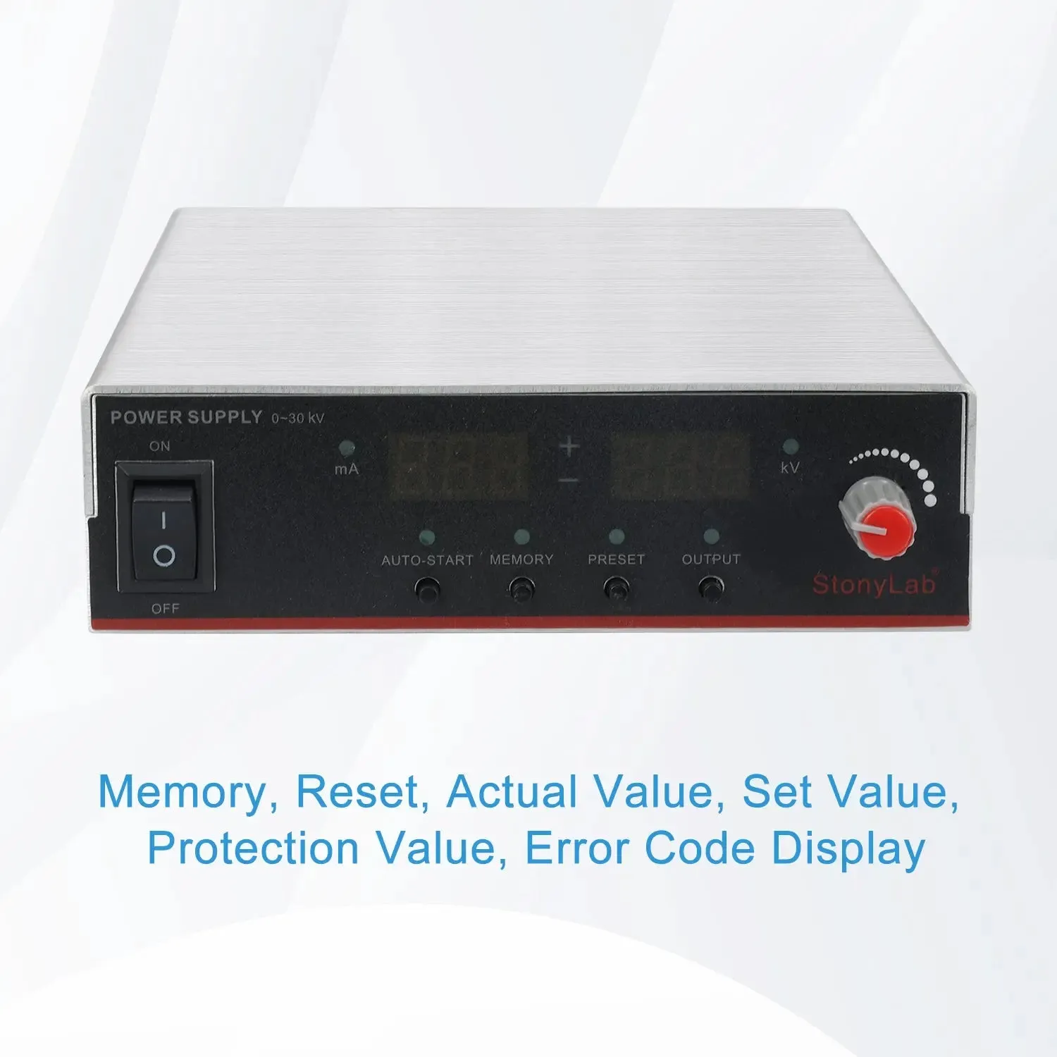 High Voltage Power Supply, 0-30 kV, =1mA