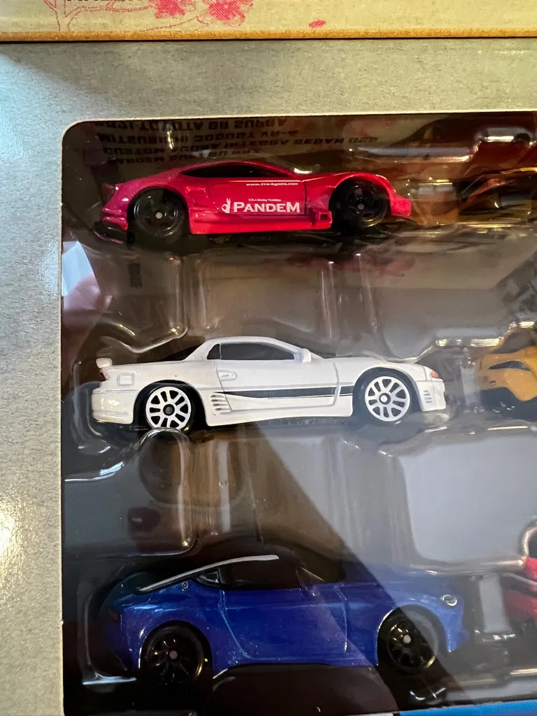 Hot Wheels Streets of Japan Car Culture - JDM (6 Car Multi-Pack)