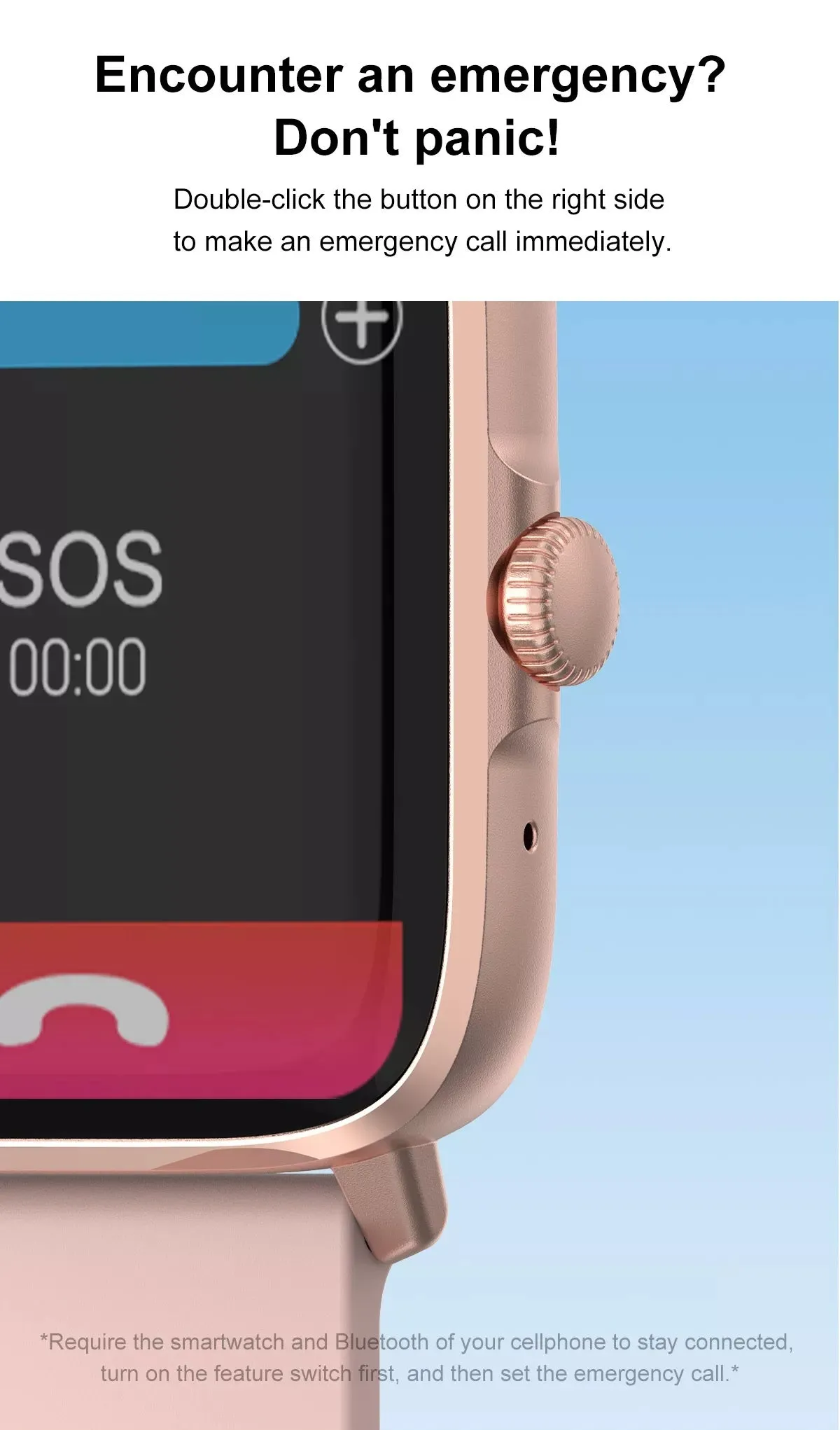iS102 Smart Watch | Bluetooth Calling & Text