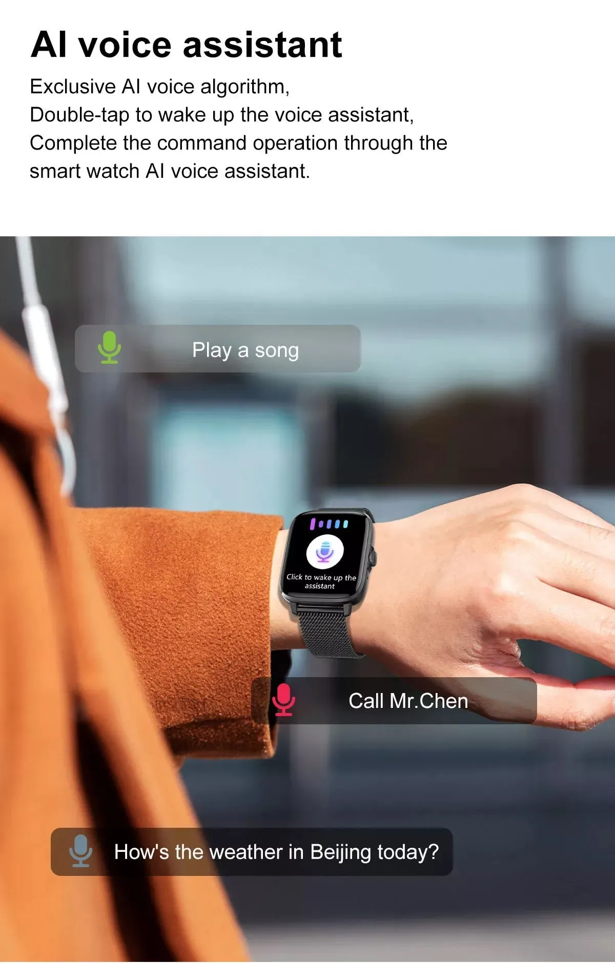 iS102 Smart Watch | Bluetooth Calling & Text