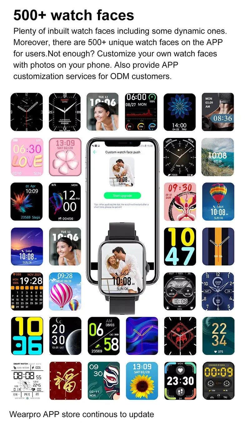 iS102 Smart Watch | Bluetooth Calling & Text