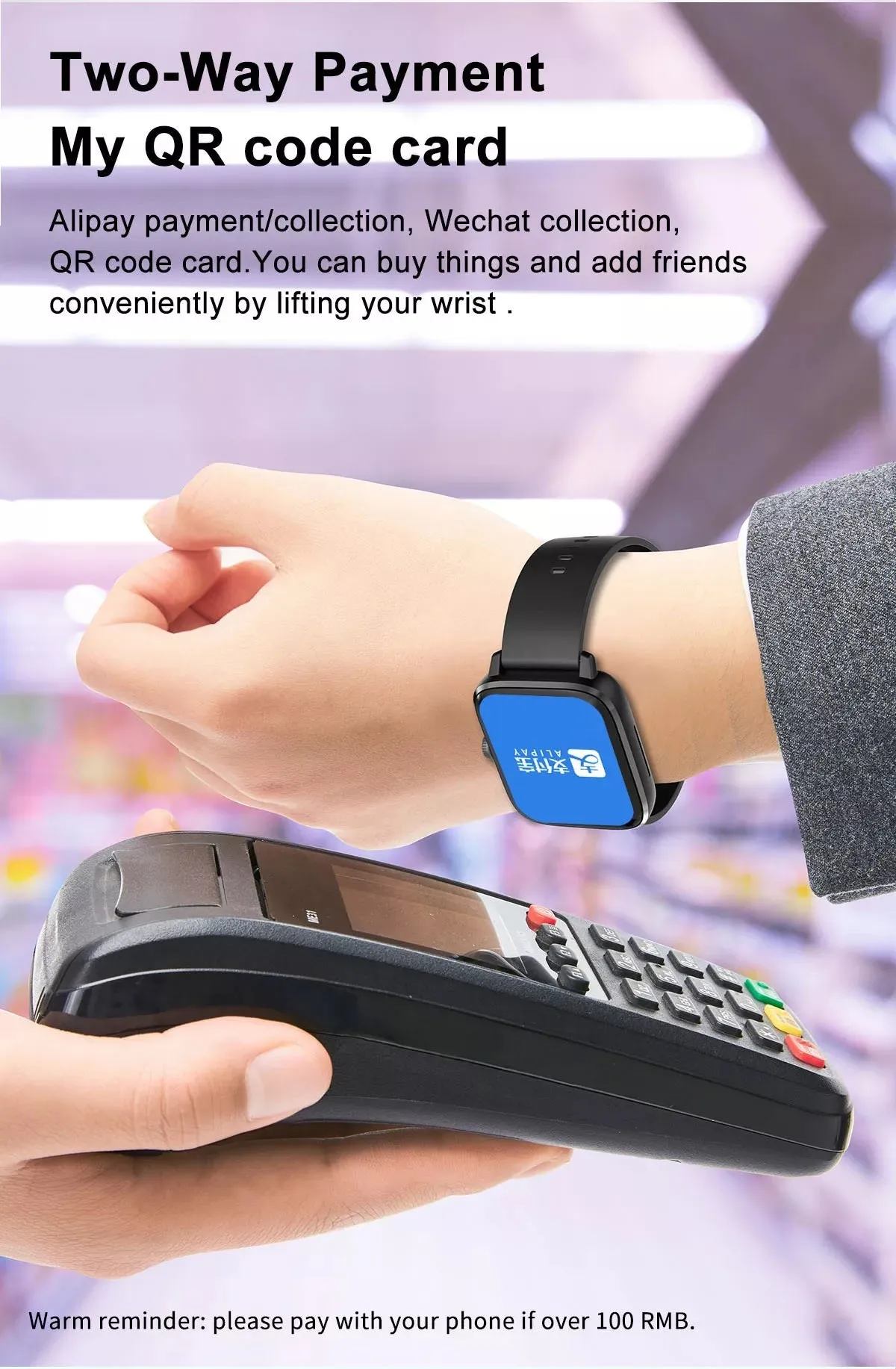 iS102 Smart Watch | Bluetooth Calling & Text